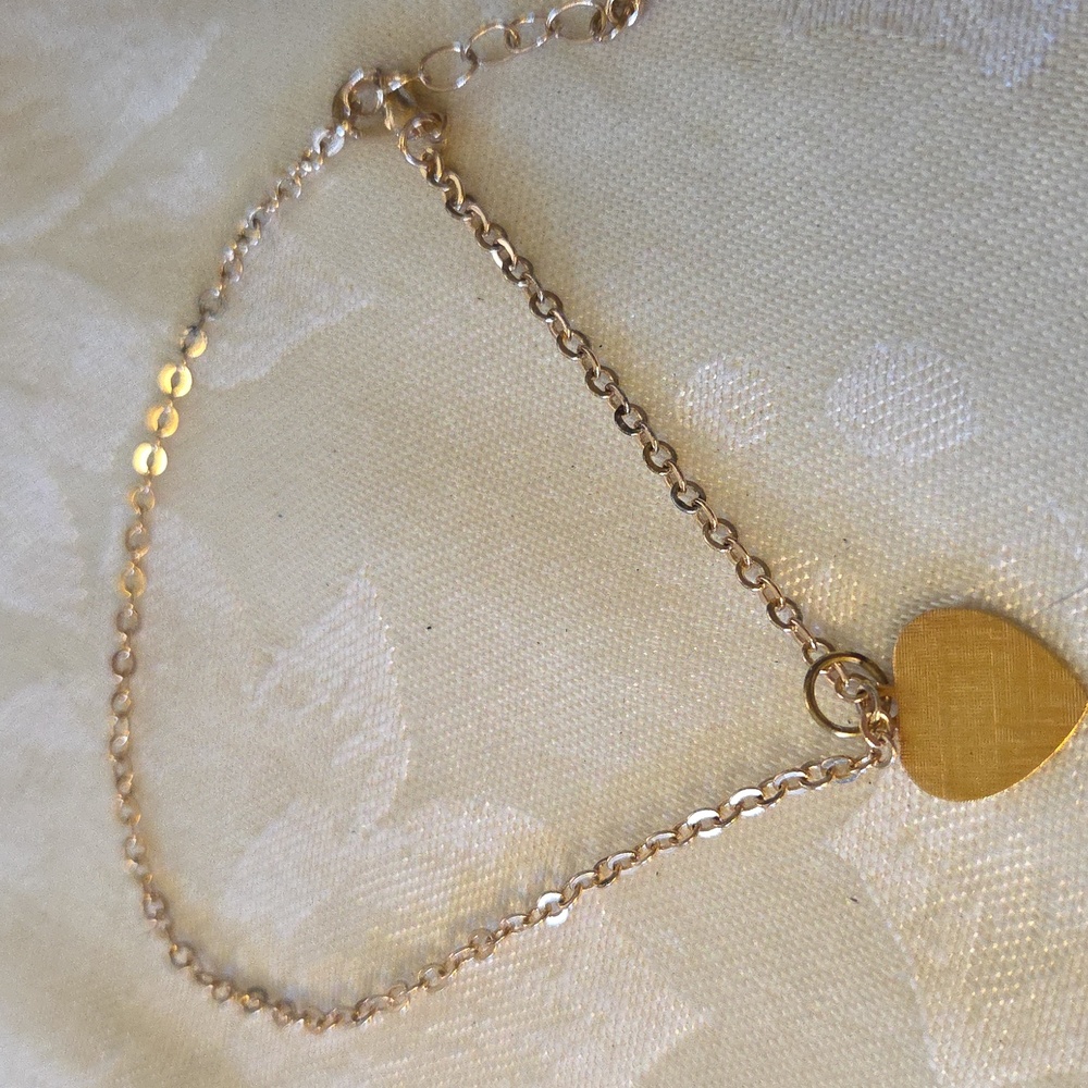 Goldtone Ankle Bracelet
